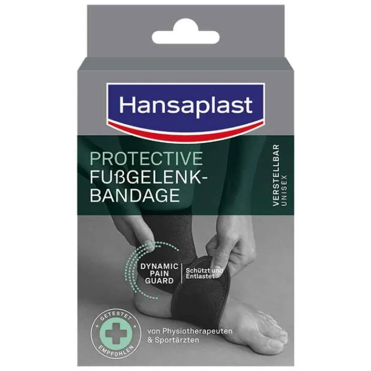 Hansaplast Fußgelenk-Bandage verstellbar, 1 St