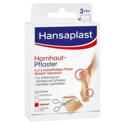 Hansaplast Hornhautpflaster, 3 St