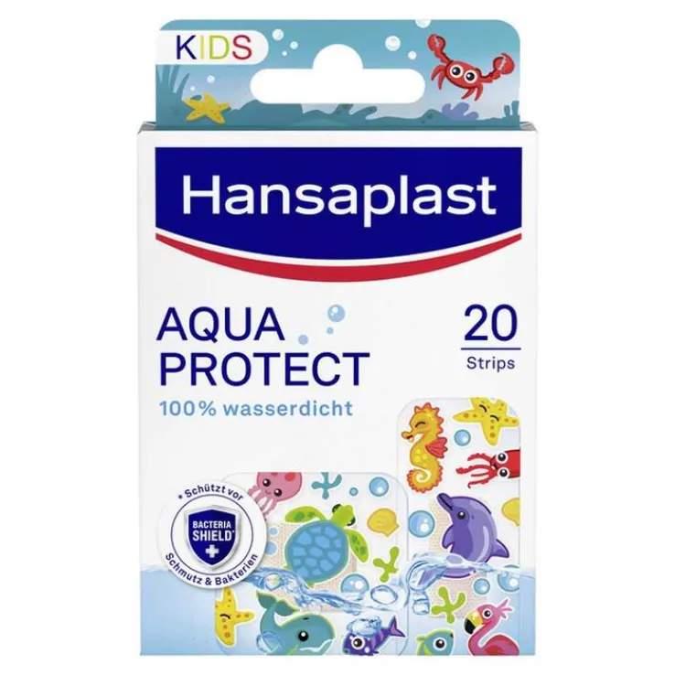 Hansaplast Kinder Pflasterstrips Aqua Protect, 20 St
