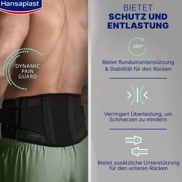 Hansaplast Rücken-Bandage verstellbar 82 - 118 cm, 1 St