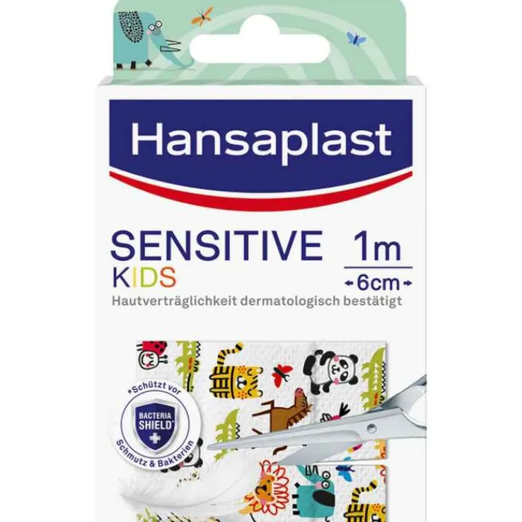 Hansaplast Sensitive Kinder Pflaster 6 cmx1 m, 1 St