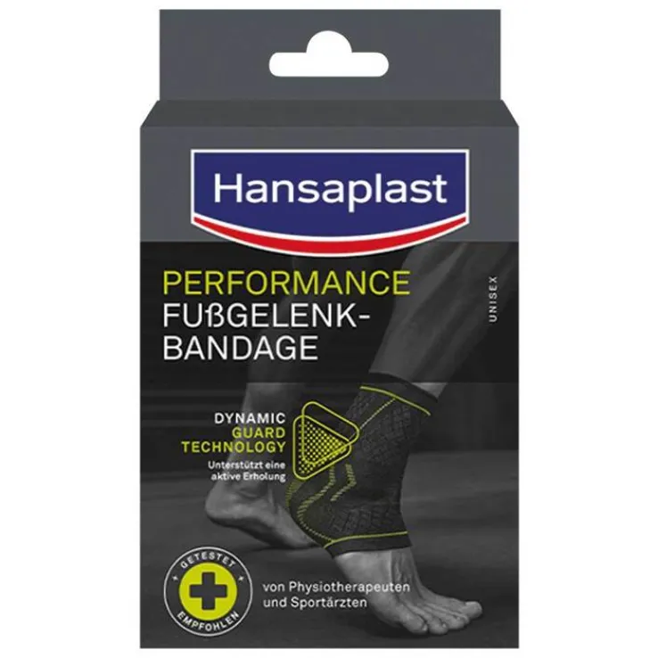 Hansaplast Sport Fußgelenk-Bandage Größe L/XL, 1 St