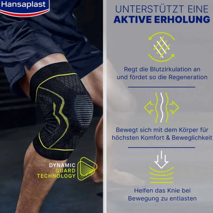 Hansaplast Sport Knie-Bandage Größe S/M, 1 St