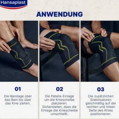 Hansaplast Sport Knie-Bandage Größe S/M, 1 St
