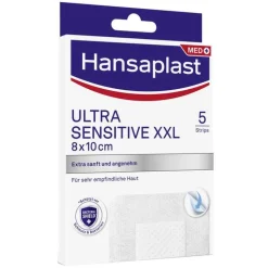 Hansaplast ULTRA SENSITIVE XXL Wundverband 8x10 cm, 5 St