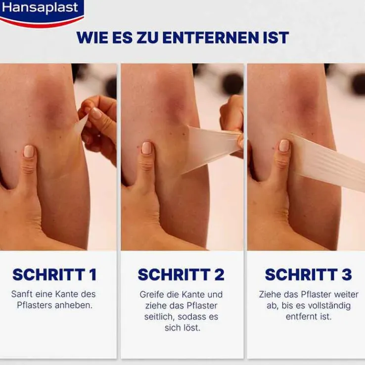 Hansaplast Zweite Haut Schutz Pflaster gross, 3 St