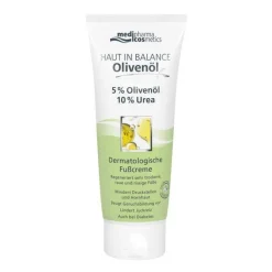 Haut in Balance Olivenöl Fußcreme 5%Oliven.10%Urea, 100 ml
