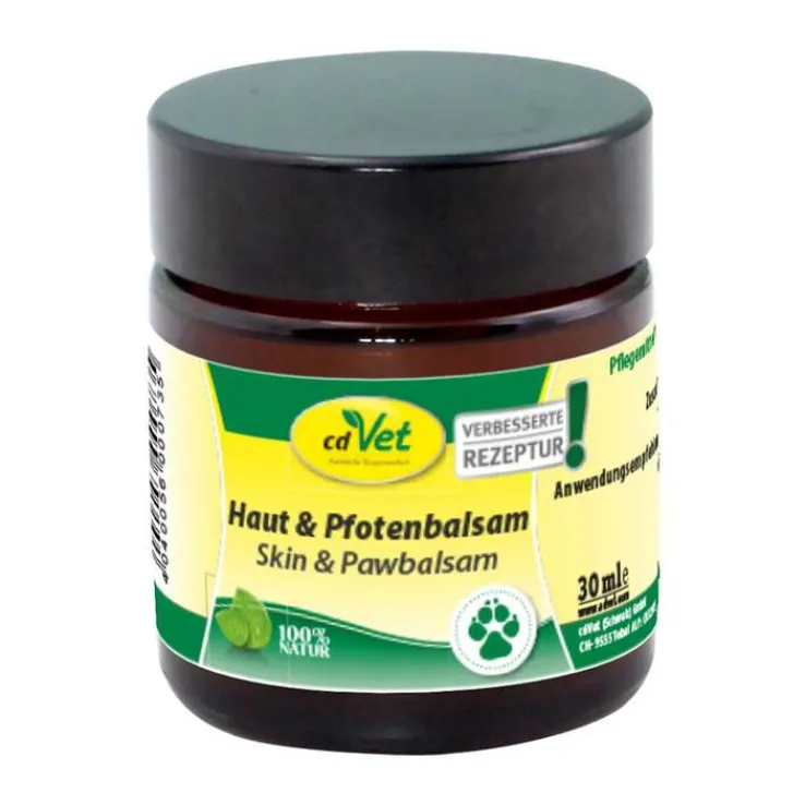 Haut- & Pfotenbalsam vet. (für Tiere), 30 ml