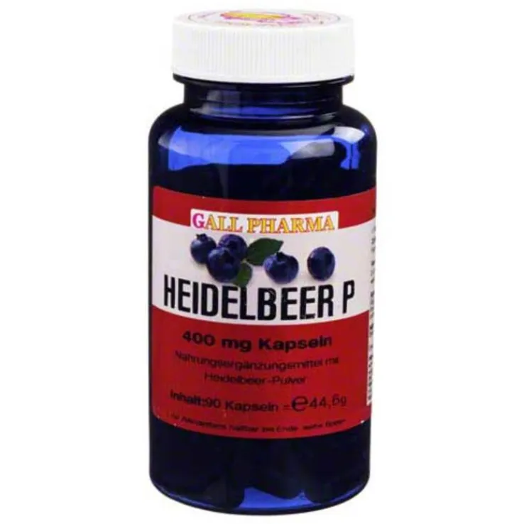 Heidelbeer P 400 mg Kapseln, 90 St