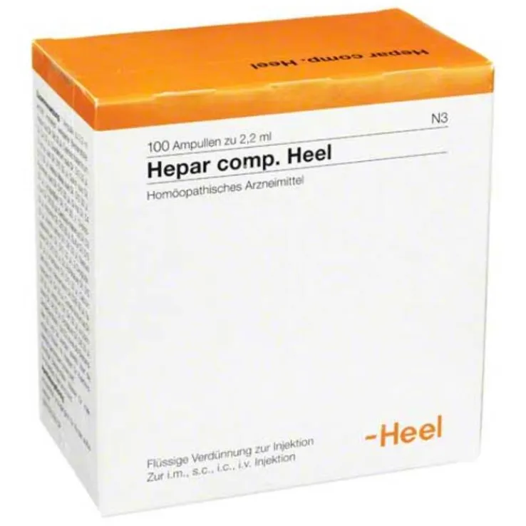 Hepar comp.Heel Ampullen, 100 St