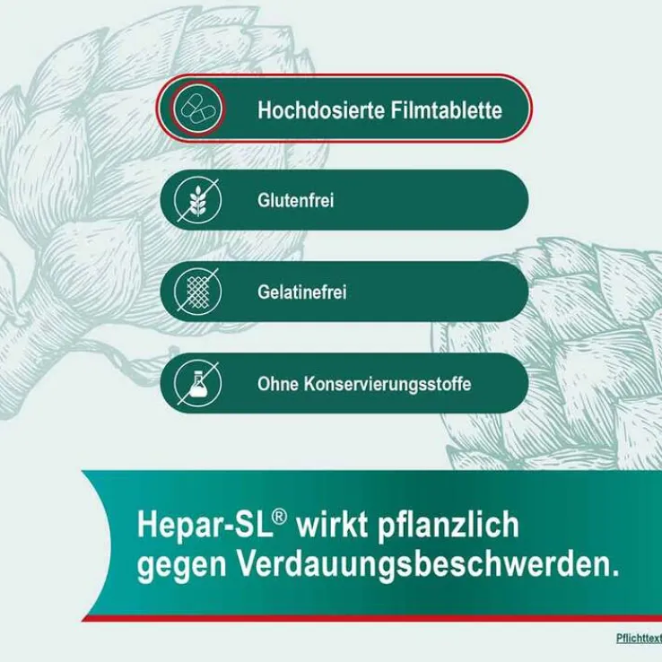 Hepar-SL® 640 mg Filmtabletten, 20 St