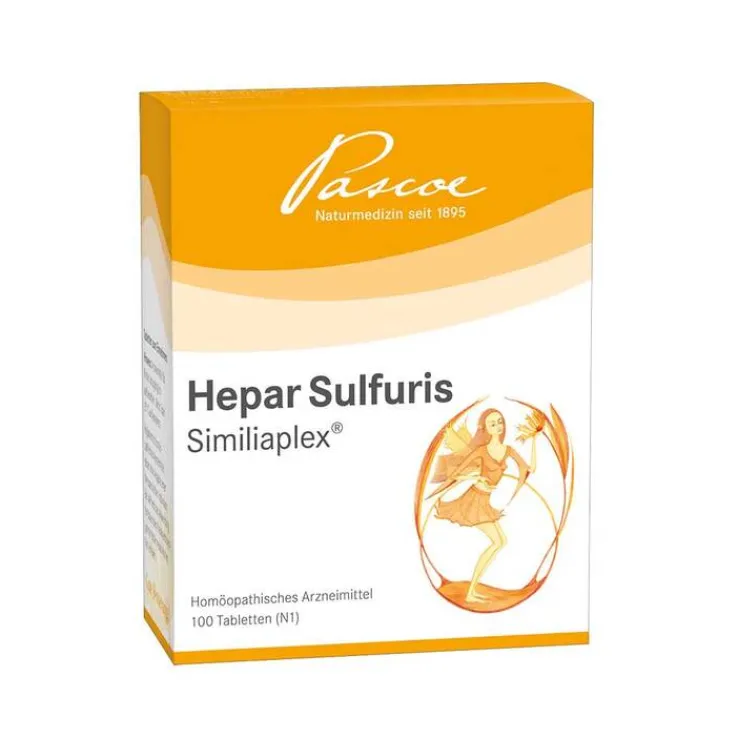 Hepar sulfuris Similiaplex Tabletten, 100 St