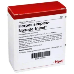 Herpes Simplex Nosode Injeel Ampullen, 10 St