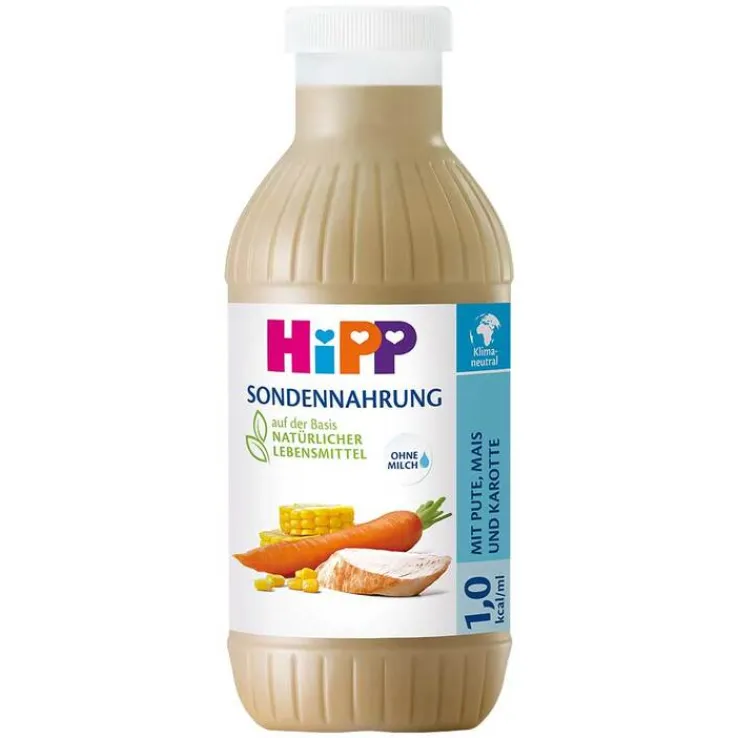 Hipp Sondennahrung Pute Mais & Karotte Kunststoff Fl., 500 ml