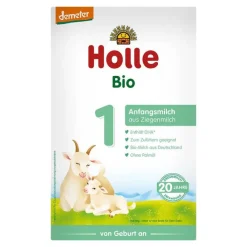 Holle Bio Anfangsmilch 1 auf Ziegenmilchbasis, 400 g