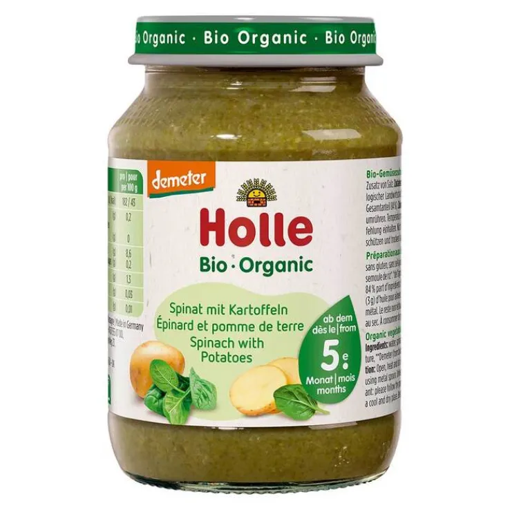 Holle Spinat mit Kartoffeln, 190 g