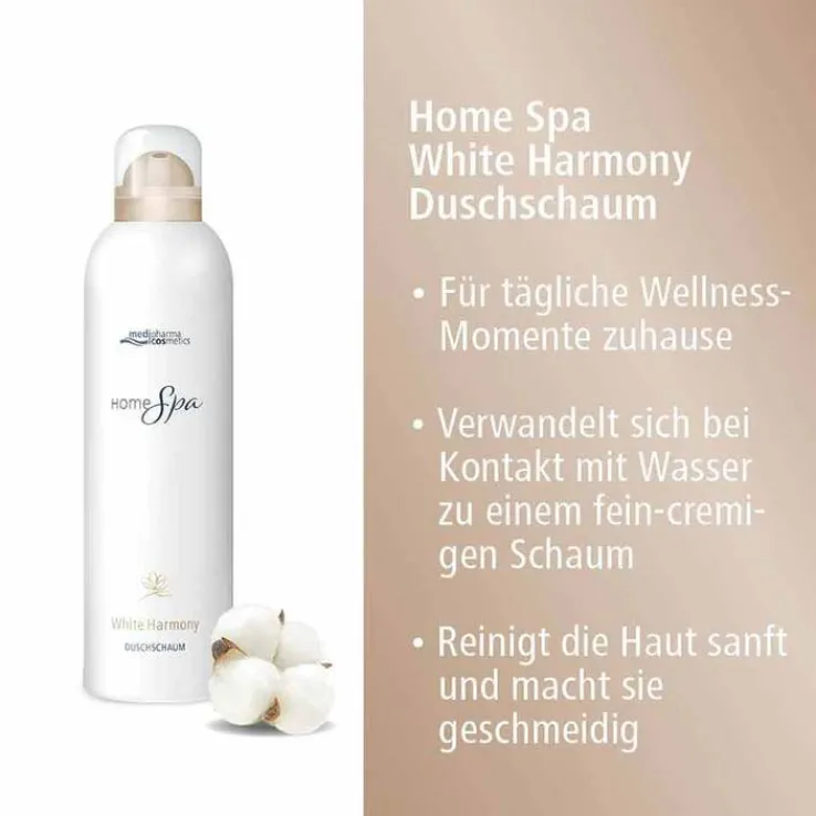 Home Spa White Harmony Duschschaum, 200 ml