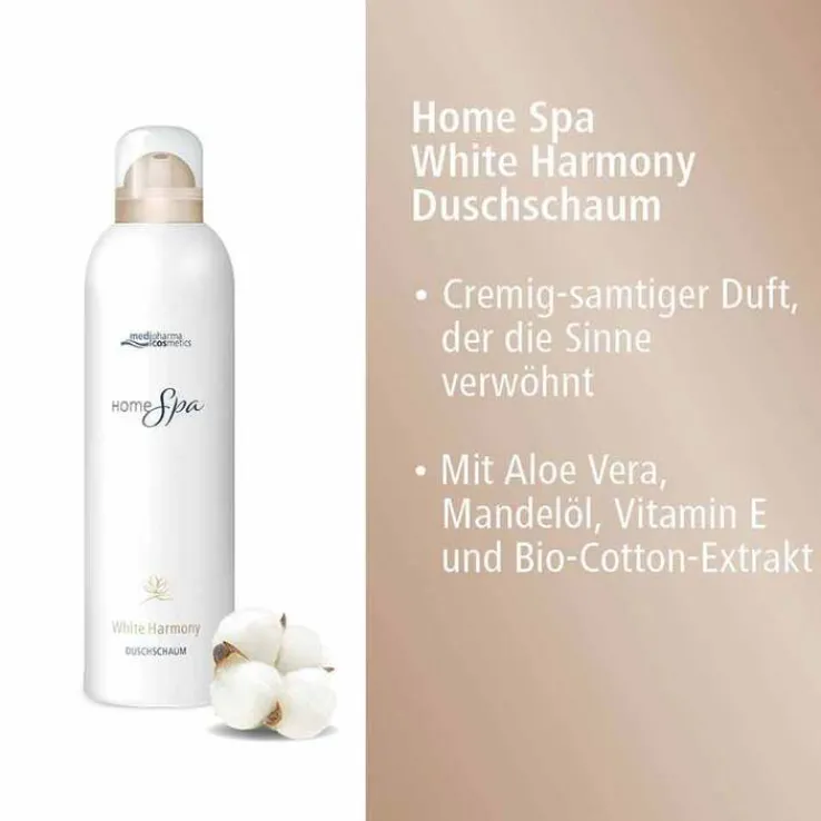Home Spa White Harmony Duschschaum, 200 ml