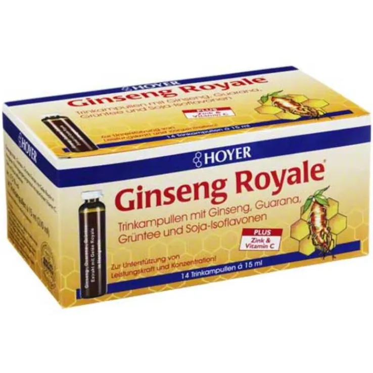 Hoyer Ginseng Royale Trinkampullen, 14X15 ml