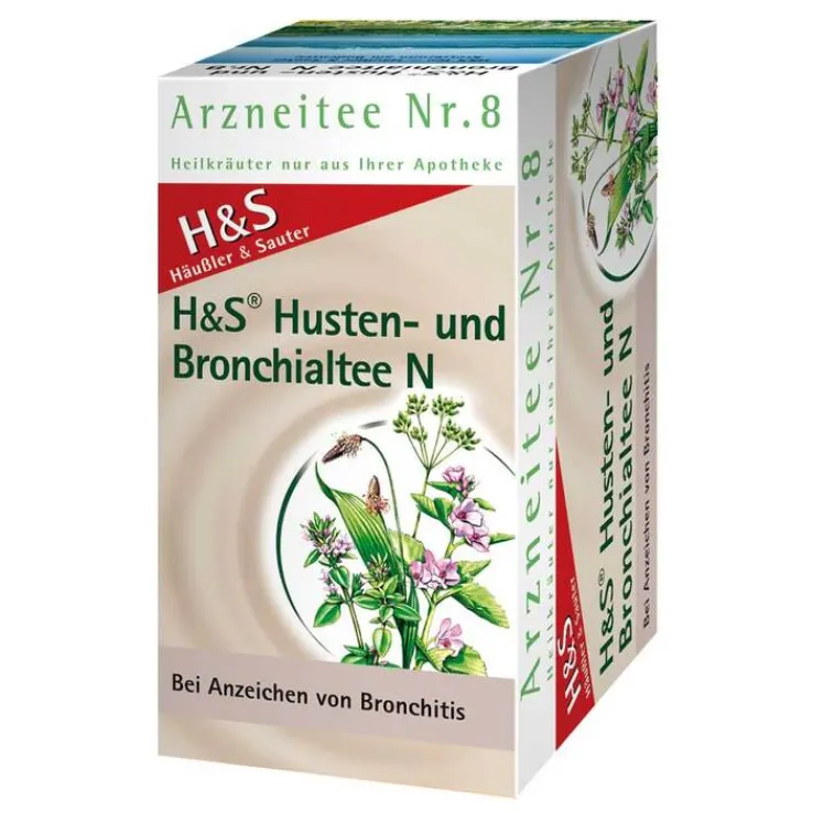 H&S Husten- und Bronchialtee N Filterbeutel, 20X2.0 g