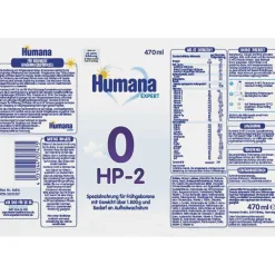 Humana 0-HP-2 Expert trinkfertig, 470 ml
