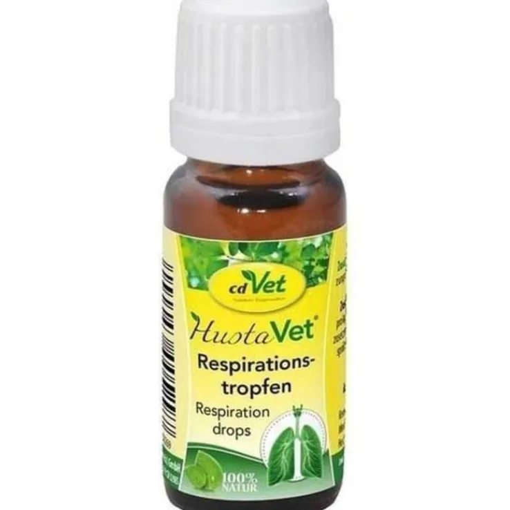 Hustavet Respirationstropfen vet. (für Tiere), 10 ml