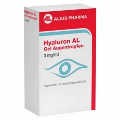 Hyaluron AL Gel Augentropfen 3 mg / ml, 2X10 ml