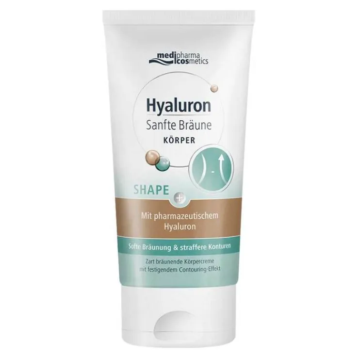 Hyaluron Sanfte Bräune Shape Körperpflege Creme, 150 ml