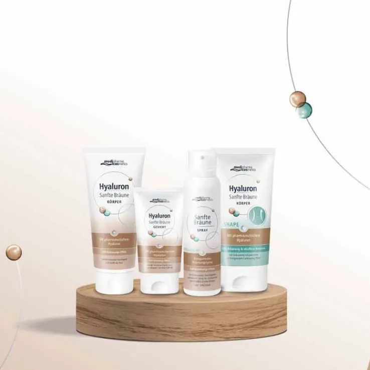 Hyaluron Sanfte Bräune Shape Körperpflege Creme, 150 ml