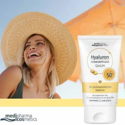 Hyaluron Sonnenpflege Gesicht LSF 50+ , 50 ml
