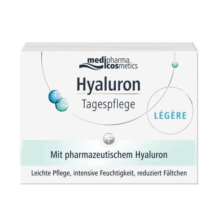 Hyaluron Tagespflege legere Creme im Tiegel, 50 ml