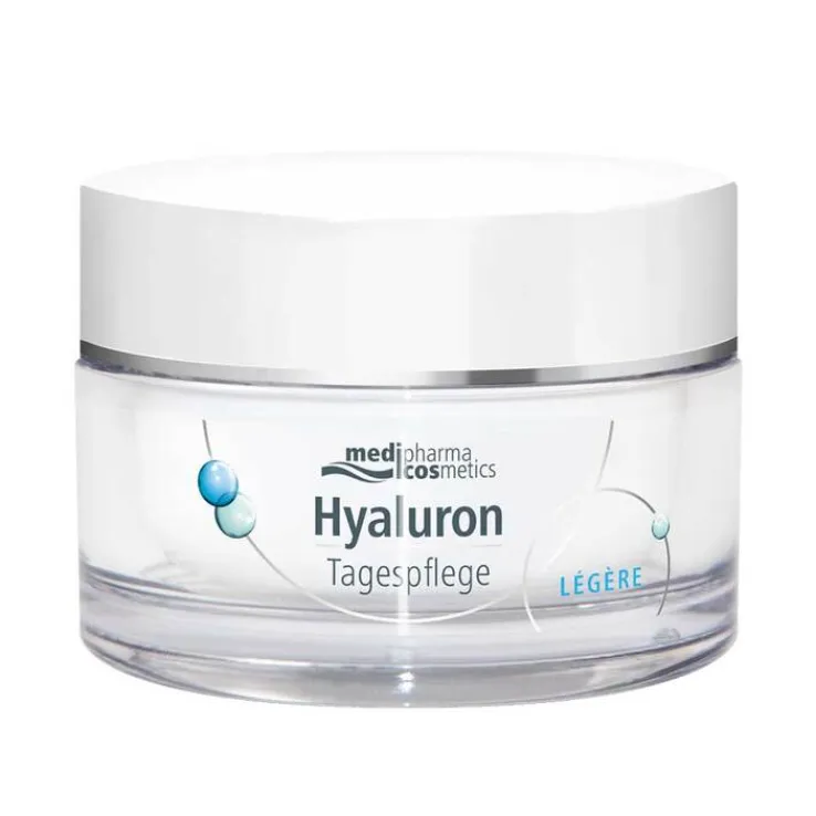 Hyaluron Tagespflege legere Creme im Tiegel, 50 ml