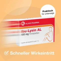 Ibu-Lysin AL 400 mg Filmtabletten, 20 St