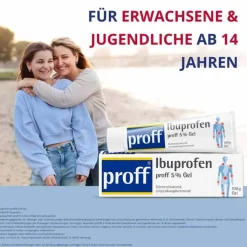 Ibuprofen proff 5% Gel, 100 g