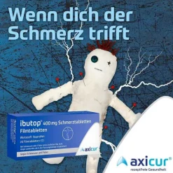 ibutop® 400 mg Schmerztabletten von axicur®, 20 St