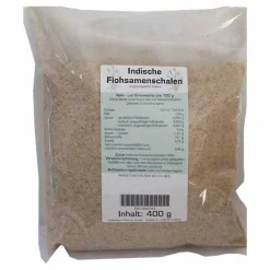 Indische Flohsamenschalen 400g Beutel, 400 g
