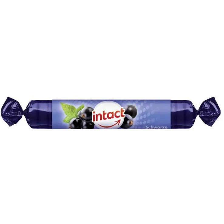 Intact Traubenzucker schwarze Johannisbeere Rolle, 1 St