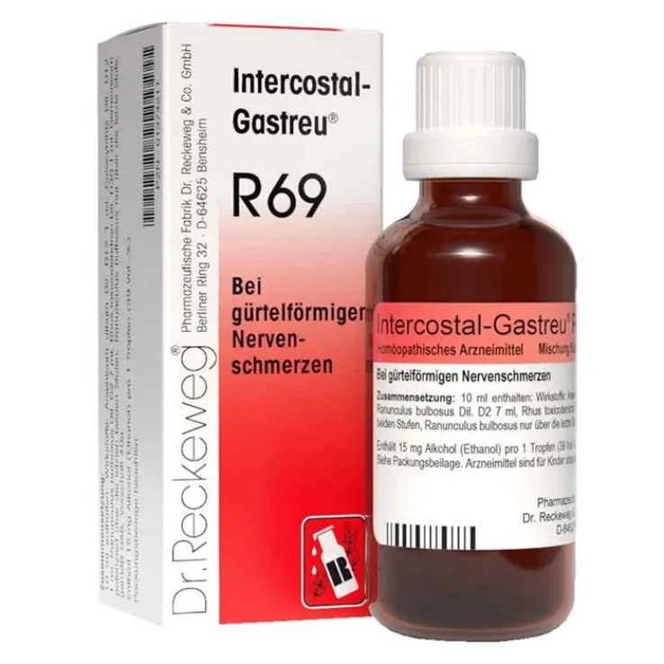 Intercostal-Gastreu R69 Tropfen zum Einnehmen, 22 ml