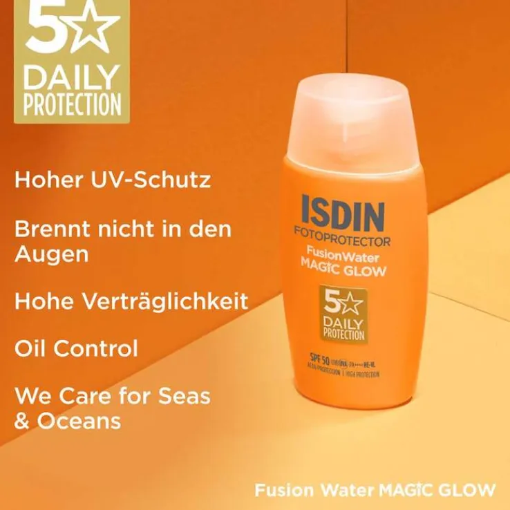 ISDIN Fotoprotector Fusion Water Magic glow LSF 50, 50 ml
