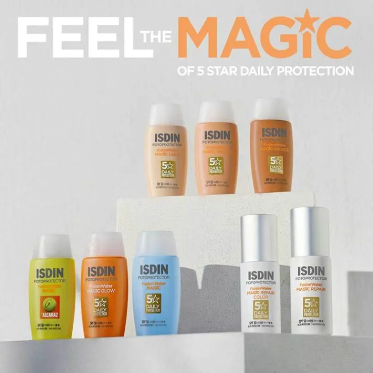 ISDIN Fotoprotector Fusion Water Magic glow LSF 50, 50 ml