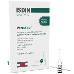 ISDIN Verrutop Ampullen, 2X0.1 ml