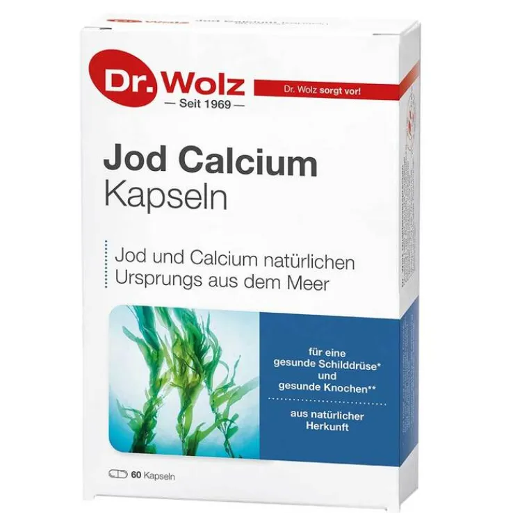 Jod Calcium Kapseln Dr. Wolz, 60 St