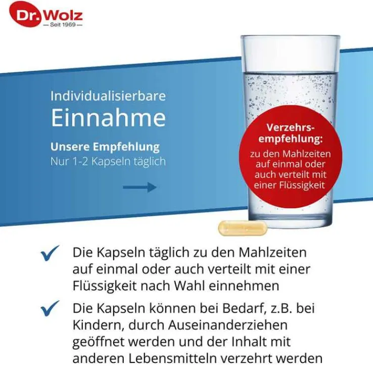 Jod Calcium Kapseln Dr. Wolz, 60 St