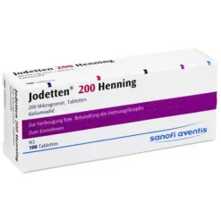 Jodetten 200 Henning Tabletten, 100 St