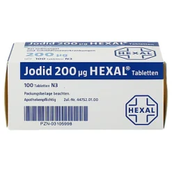 Jodid 200 µg HEXAL Tabletten, 100 St
