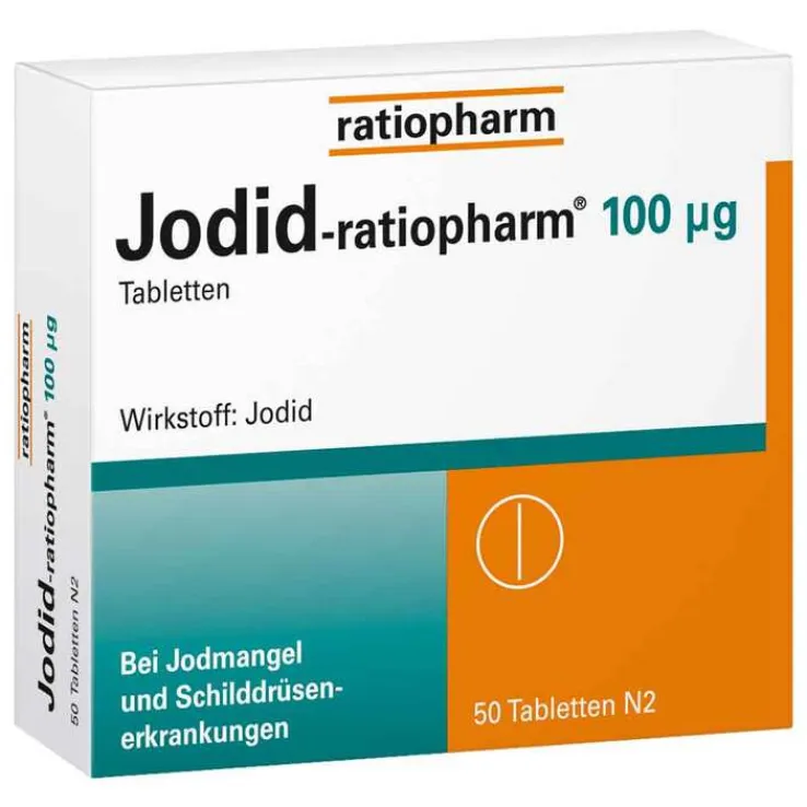 Jodid-ratiopharm 100 µg Tabletten, 50 St
