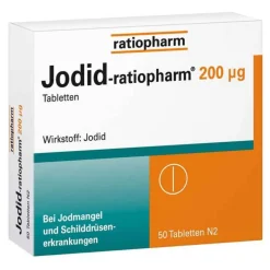 Jodid-ratiopharm® 200 µg Tabletten, 50 St