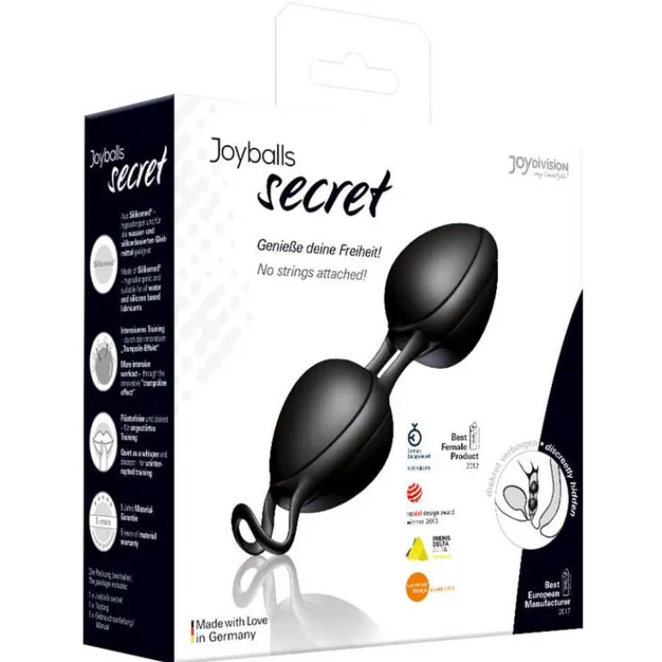 Joyballs secret schwarz-schwarz, 1 St