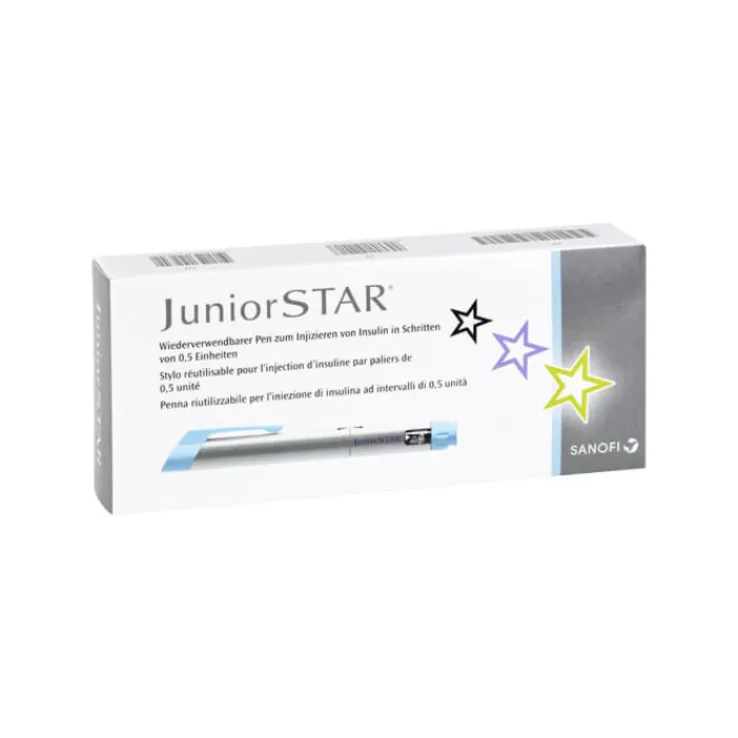 Juniorstar Injektionsgerät silber, 1 St