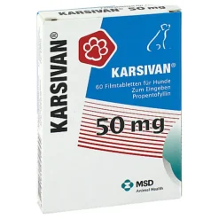 KARSIVAN® 50 mg Filmtabletten für Hunde, 60 St